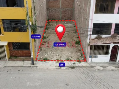 Se Vende Terreno De 108.5 En Urb. Las Palmas