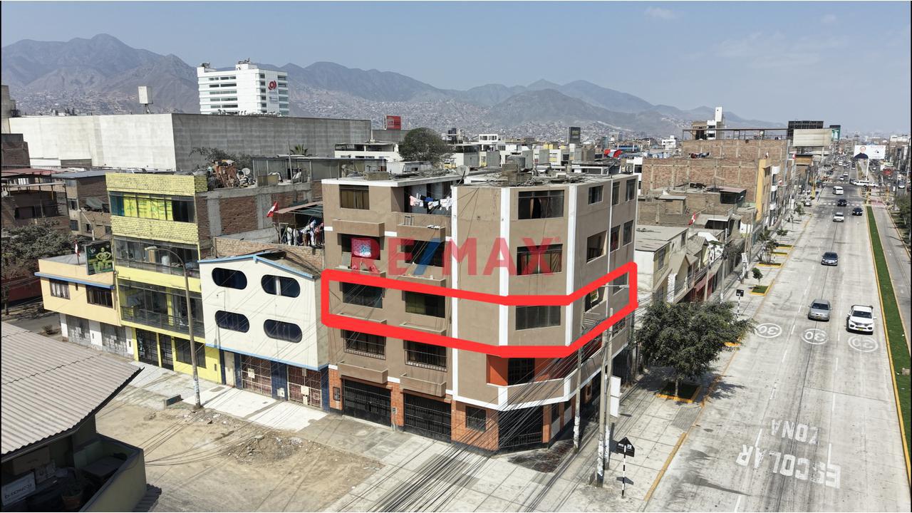 !161.35 M² En Plena Av. Metropolitana! Departamento Con Doble Vista Y Excelente Conectividad – Comas