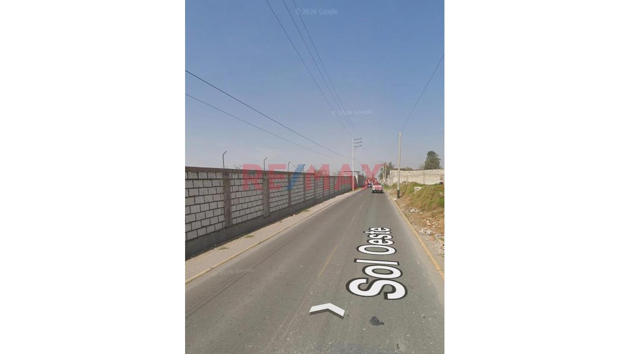 Alquiler De Terreno De 5,800 M² – Av. Sol Oeste, Cerro Colorado