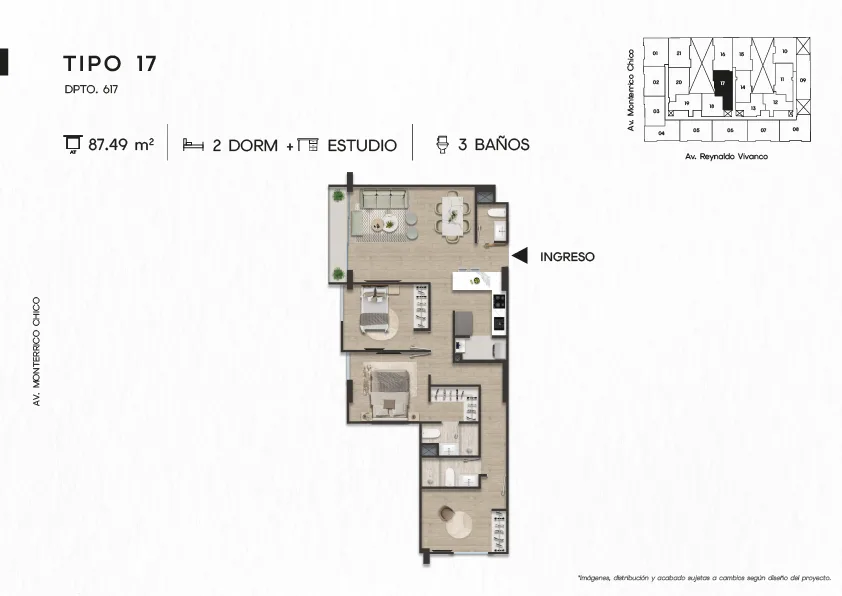 Modelo DPTO. 617