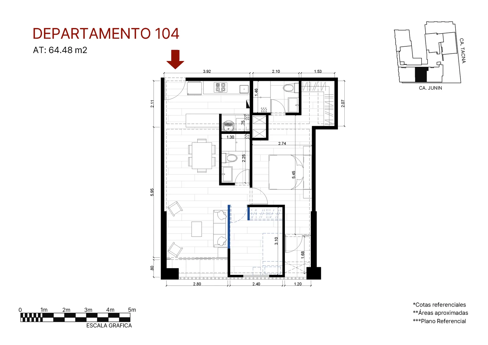 Modelo Flat Flex 104