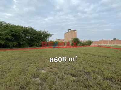 Vendo Terreno De 8,608 M² Cerca A Urb. Villa Los Sauces Pimentel