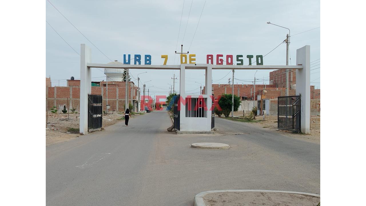 Terreno En Venta Urb. 7 De Agosto Pimentel Chiclayo