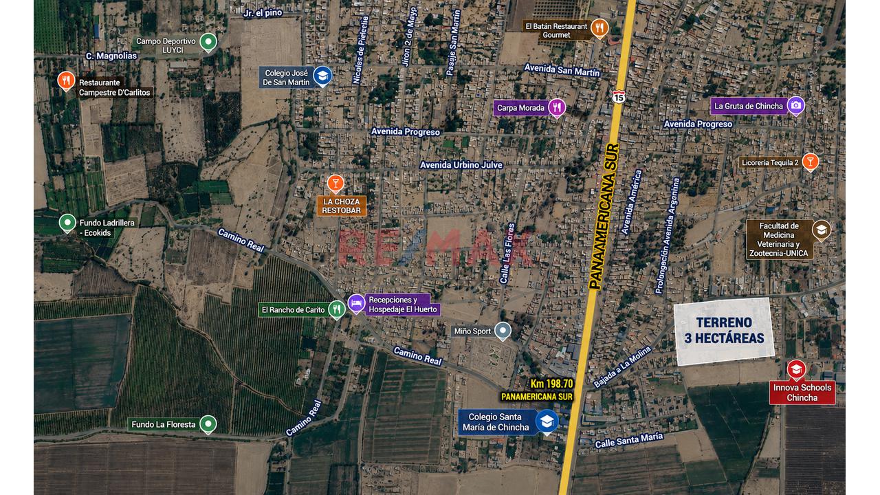🌟 Terreno Urbano En Venta – 30,000 M² (3 Hectáreas) | Chincha Alta