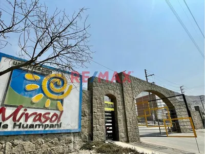 Oportunidad Terreno Urb. Mirasol De Huampani 5Ta Etapa