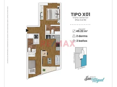 Pre –Venta Proyecto Exclusivo En San Miguel Con Eco Depas