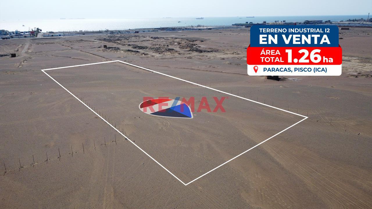 Terreno Industrial I2 En Venta (1.26 Ha) - Sector Sto Domingo Paracas