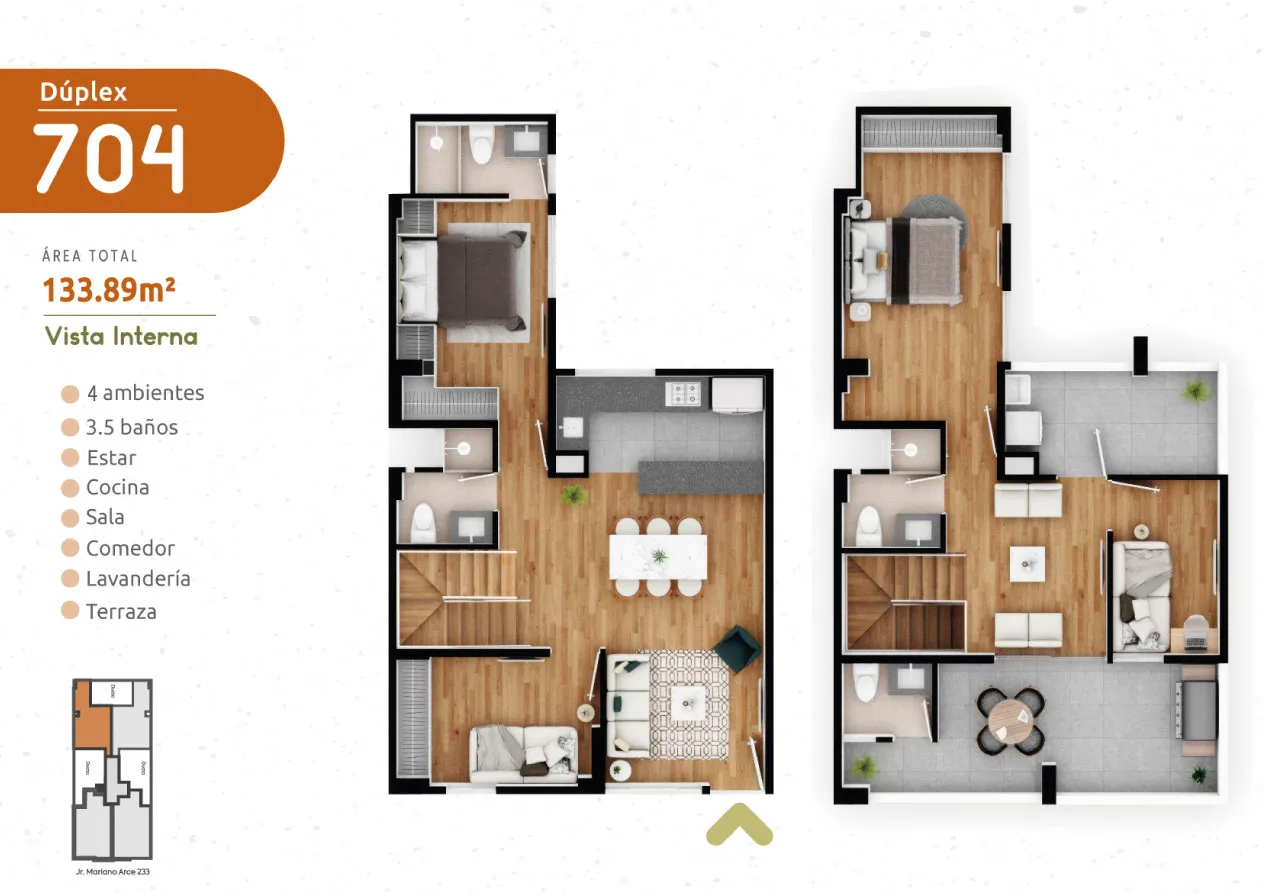 Modelo DÚPLEX 704