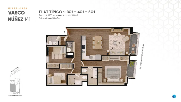 Modelo Flat Típico 1