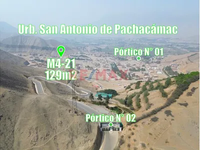 Se Vende Terreno De 129M2 En San Antonio De Pachacamac