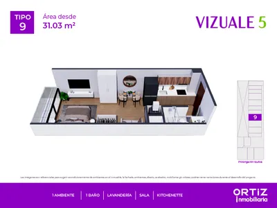 Modelo X09 · Pisos 5 al 15