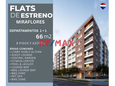 Departamentos 1+1 En La Mejor Zona De Miraflores