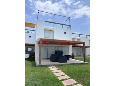 Alquiler De Casa De Playa Amoblada En El Condominio Asia Del Sur, Km 108 De La Panamericana Sur, Playa Sarapampa