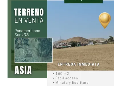 Venta de Terreno / Lote en Asia - Cañete