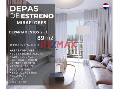 Flats 2 Mas 1, A Pasos Del Malecon