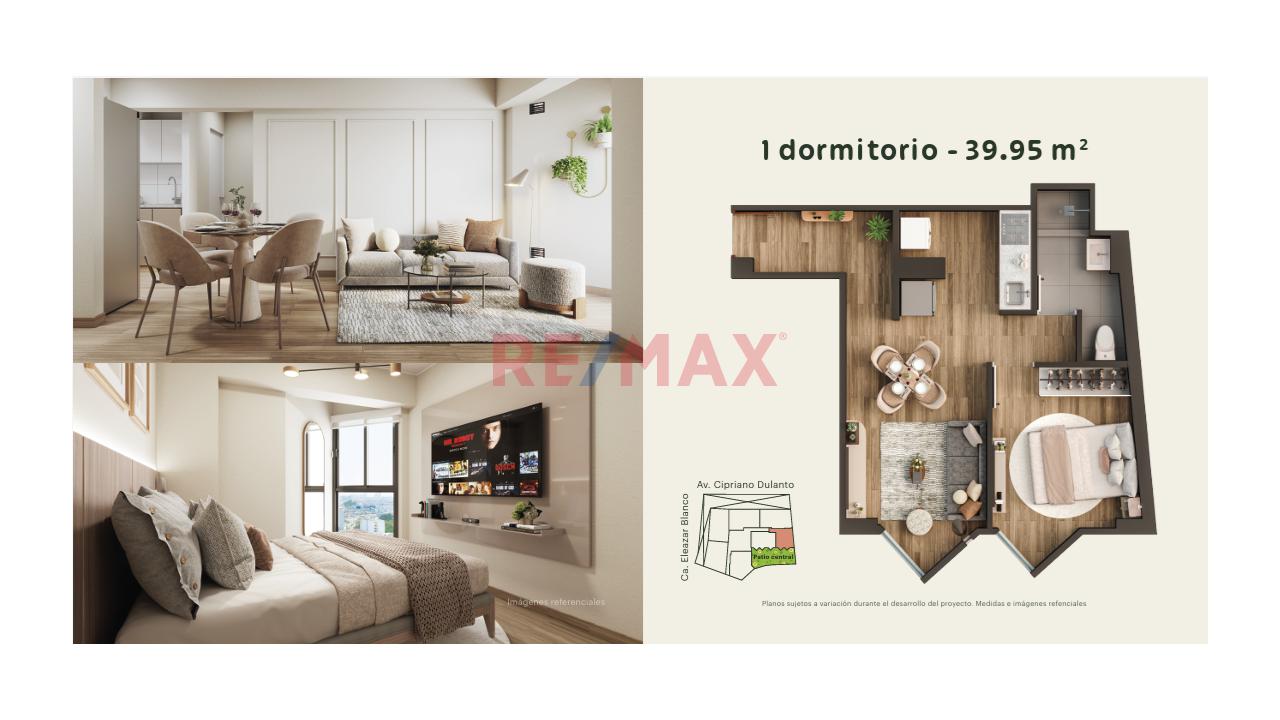 Departamento De Estreno En Pueblo Libre De 1 Dormitorio De 40.90M2 Cerca A Plaza San Miguel