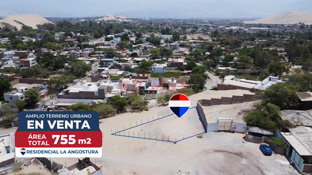 Amplio Terreno En Venta - Residencial La Angostura (Ica)