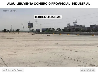 Venta de Terreno / Lote en Callao - Callao 0 Dormitorio 