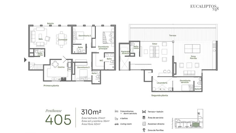 Modelo PENTHOUSE 405