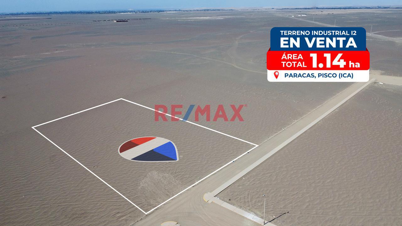 Terreno Industrial I2 En Venta (1.14 Ha) - Sto Domingo Paracas