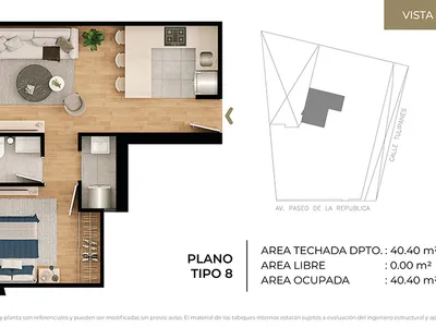 Modelo Tipo 8 · Pisos 3 al 23