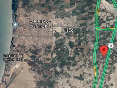 Se Vende Lindo Terreno En San Andres                                          Dos Hectareas                               Provincia De Pisco En Ica                       A Solo 5 Minutos Del Aeropuert
