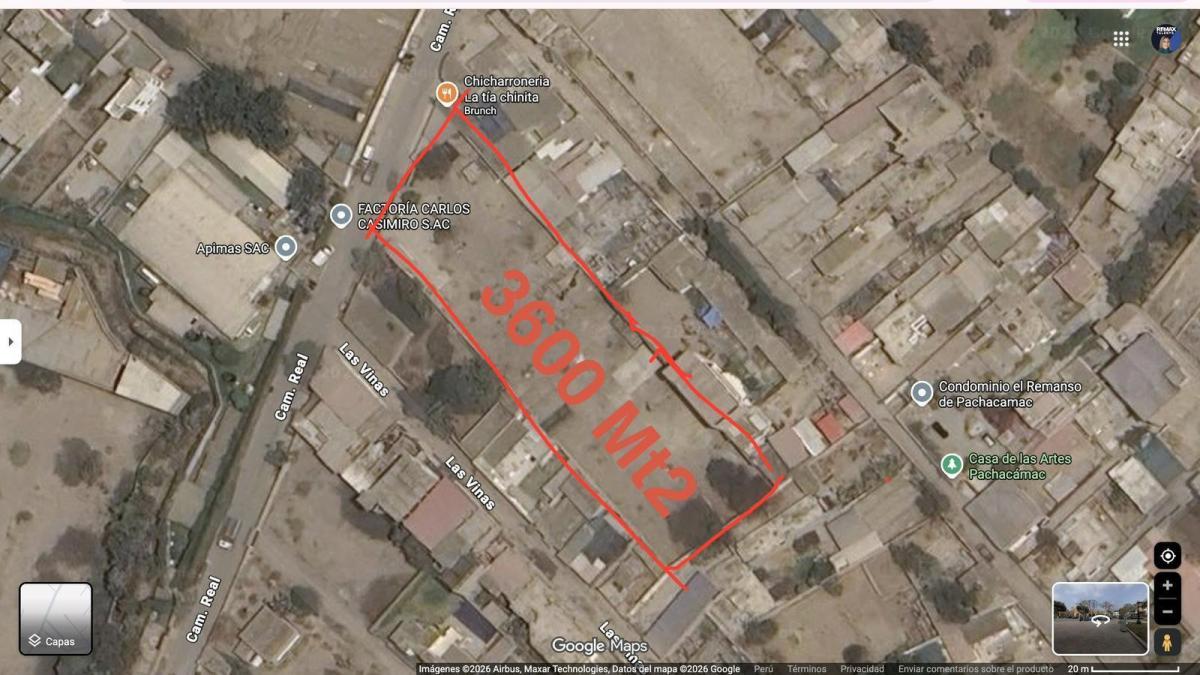 Venta de Terreno / Lote en Pachacamac - Lima 0 Dormitorio 