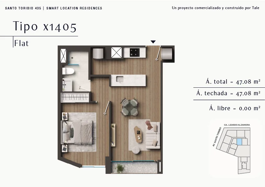 Modelo X05-B · Pisos 13 y 14