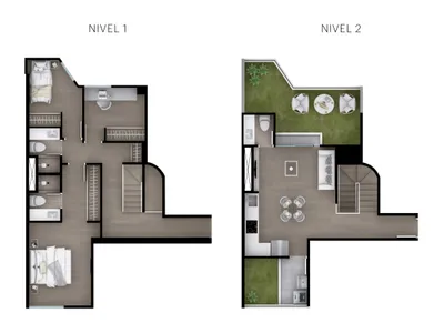 Departamento 3 dorm. 106.73 m²