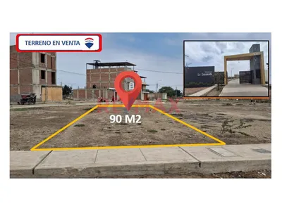 Terreno En Venta 90M2 La Ensenada - Pimentel