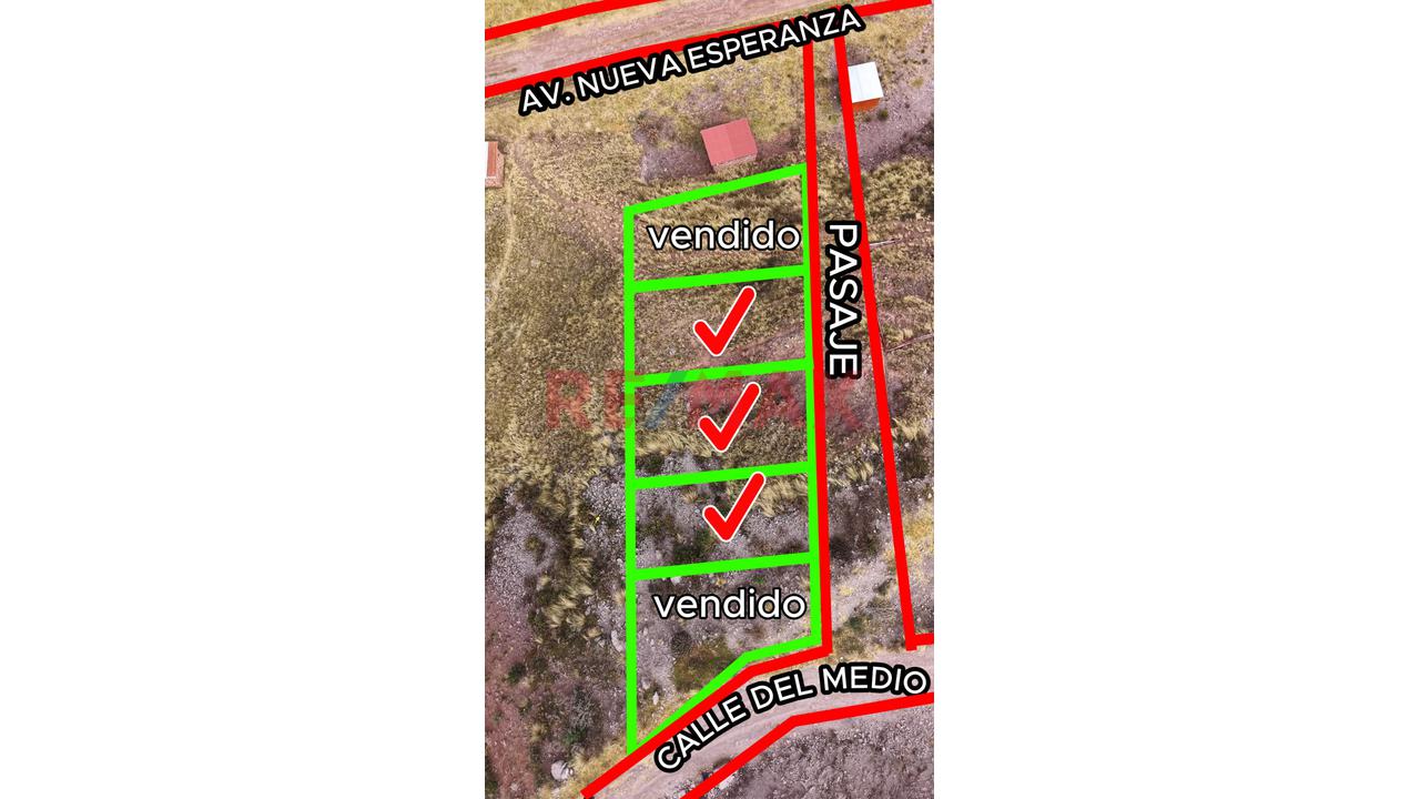 Terreno En Venta En Poroy - Final De La E.T. El Zorro