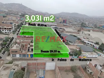 ¡Alquiler! Amplio Terreno Comercial / Industrial De 3,031 M² En Puente Piedra