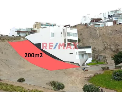 Terreno En Playa - Vista Al Mar 200M2 Primera Fila