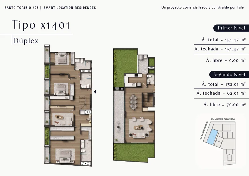 Modelo X01-B · Piso 14