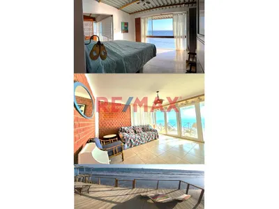 Casa En Venta Frente Al Mar En 1Ra Fila - Lado Norte De Colán