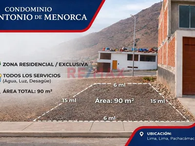 🏡 Terreno En Venta – Zona Residencial De Manchay 🏡