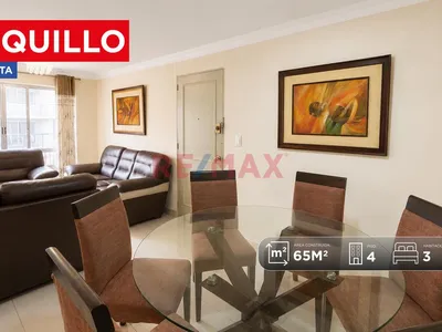 Departamento En Venta En Surquillo Con 3 Dormitorios Cerca De Miraflores Y San Isidro