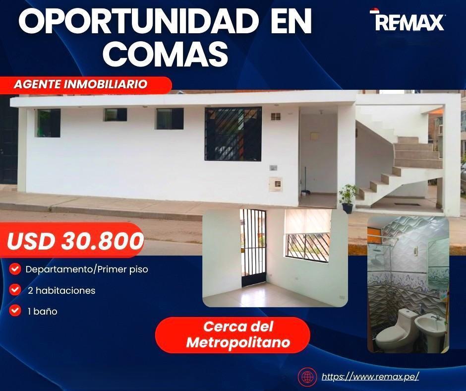 Venta de Departamento en Comas - Lima 2 Dormitorios 
