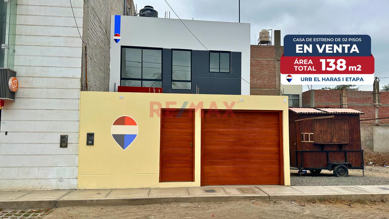 Casa De Estreno En Venta - Urb. El Haras I Etapa (Ica)