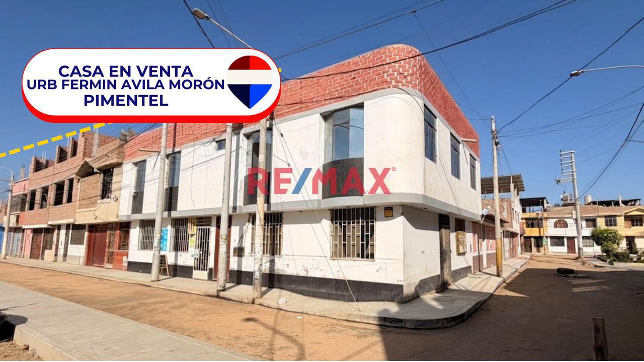 Casa En Venta Dos Pisos Urb Fermin Avila Moron  Pimentel