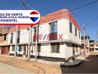 Casa En Venta Dos Pisos Urb Fermin Avila Moron Pimentel