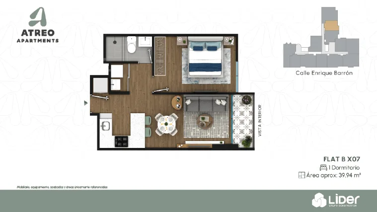 Modelo BX07 · Pisos 1, 4, 10, 11, 12