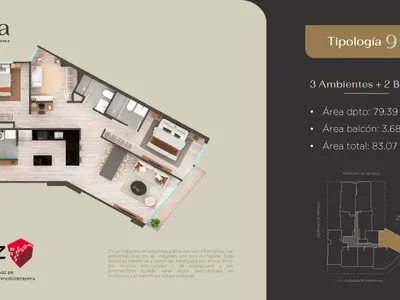Modelo 9 · Pisos 2 al 11