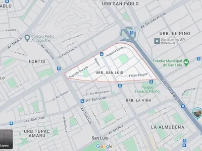 Venta de Terreno / Lote en San Luis - Lima 5 Dormitorios 