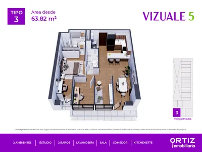 Modelo X03 · Pisos 6 al 15