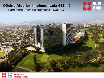 Alquiler de Oficina en Santiago de Surco - Lima 0 Dormitorio 