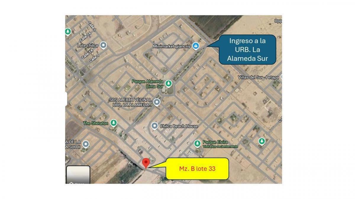 Venta de Terreno / Lote en Chilca - Cañete 0 Dormitorio 