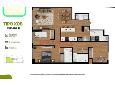 Venta Departamento Flat Proyecto Exclusivo En Cristobal De Peralta- Valle Hermoso