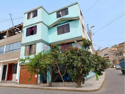 🏠 Venta De Casa De 3 Pisos + Azotea Frente A Parque | Ideal Para Inversión 📍 Urb. Arenal Alto – Canto Grande, San Juan De Lurigancho