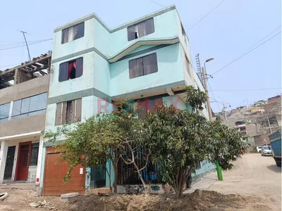 🏠 Venta De Casa De 3 Pisos + Azotea Frente A Parque | Ideal Para Inversión 📍 Urb. Arenal Alto – Canto Grande, San Juan De Lurigancho